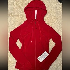 New Year Hooded Lululemon Dark Red Hooded Define Jacket Nulu Size 8